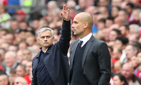 &bdquo;Manchester United&ldquo; ir &bdquo;Manchester City&ldquo; mačas