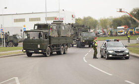 Kariuomenės pratybos Kaune