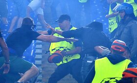 Maskvos CSKA sirgaliai Romoje sukėlė riau&scaron;es