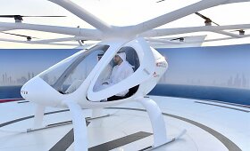 Dubajuje i&scaron;bandytas pirmasis autonominis skraidantis taksi &bdquo;Volocopter&ldquo;