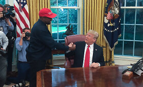 Kanye Westo ir Donaldo Trumpo susitikimas Baltuosiuose rūmuose