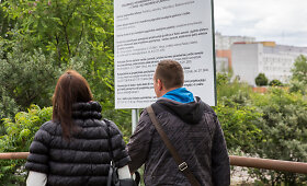 Vilnius ruo&scaron;iasi naujos &ndash; &Scaron;iaurinės &ndash; gatvės statyboms