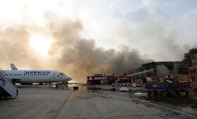 Karačio oro uoste per i&scaron;puolį žuvo mažiausiai 24 žmonės
