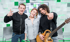 Grupė &bdquo;Skamp&ldquo; 15min studijoje pristatė savo naujausią dainą