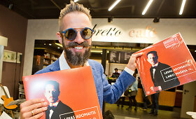 Lino Adomaičio kolekcinės vinilinės plok&scaron;telės pristatymas