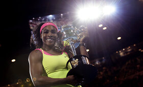 Serena Williams tapo &bdquo;Australian Open&ldquo; rekordininke