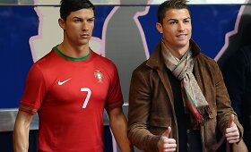 Va&scaron;kinių figūrų muziejuje pristatyta Cristiano Ronaldo figūra
