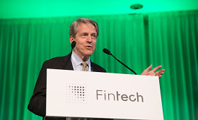 Nobelio premijos laureatas Robert J.Shilleris konferencijoje &bdquo;Fintech&ldquo;