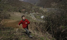 Bacho &ndash; vienintelis mokinys Gruzijos kaimelio pradinėje mokykloje