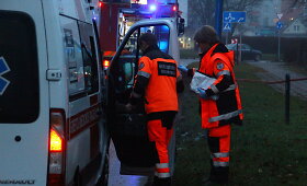 Panevėžyje padegta malkinė