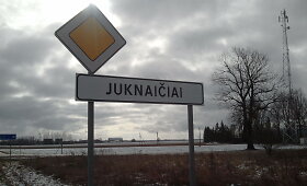Juknaičių gyvenvietė, vienintelė &scaron;alyje, turinti parko statusą