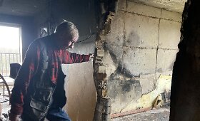 Dėl gaisro Klaipėdoje evakuota 40 žmonių