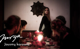 Vaizdo klipo &bdquo;Jausmų karuselė&ldquo; užkulisiai