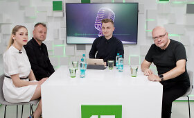 &bdquo;Eurovizijos&ldquo; apžvalga su Monique, Samu ir Arnoldu Luko&scaron;iumi