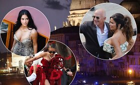 Jeffo Bezoso ir Lauren Sanchez vakarėlis prie&scaron; vestuves