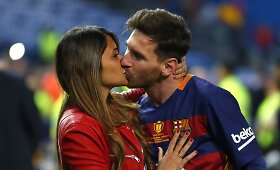 Lionelis Messi ir jo meilė Antonella Roccuzzo