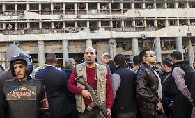 Egipto sostinę sudrebino galingas užminuoto automobilio sprogimas