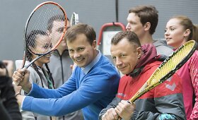 Teniso mėgėjų turnyre Kaune &ndash; ir žinomi žmonės