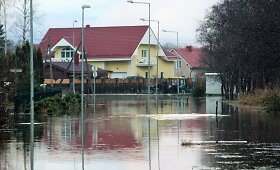 Potvynis Klaipėdoje: i&scaron;siliejusi Danės upė grasina gyventojams