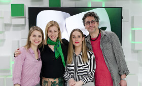 15min studijoje &ndash; pokalbis su žinomais aktoriais apie Teatro dieną