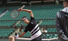 Rogeris Federeris, Novakas Džokovičius ir Rafaelis Nadalis ruo&scaron;iasi &bdquo;French Open&ldquo; čempionatui