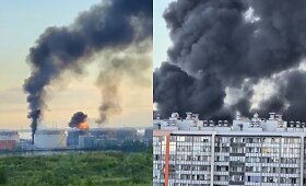 Zelenskis &ndash; apie už 1100 km degantį Sankt Peterburgą: pritaikėme tolimąsias sankcijas