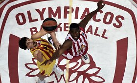 Eurolygos ketvirtfinalis: &bdquo;Olympiakos&ldquo; &ndash; &bdquo;Barcelona&ldquo;