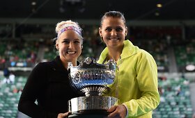 Naujai susiformavęs duetas triumfavo &bdquo;Australian Open&ldquo; moterų dvejetų turnyre