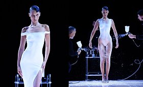 Bella Hadid Paryžiaus mados savaitėje