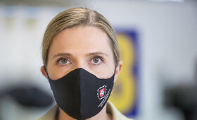 Agnė Bilotaitė pasiskiepijo &bdquo;AstraZeneca&ldquo; vakcina nuo COVID-19