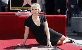 Kate Winslet gavo savo vardo žvaigždę Holivudo &scaron;lovės alėjoje