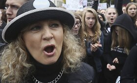 Moterų protestas Lenkijoje