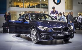 Voki&scaron;ka pažiba &bdquo;BMW 435i Gran Coupe&ldquo; pasirodė Ženevos automobilių parodoje