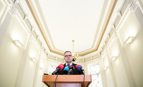 Vito Vasiliausko spaudos konferenija