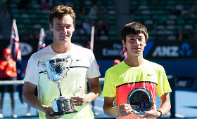 &bdquo;Australian Open&ldquo; jaunių varžybose triumfavo Romanas Safiullinas