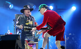 &bdquo;AC/DC&ldquo; koncertas Lisabonoje su Axlu Rose'u