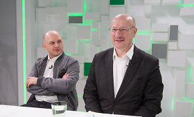 15min studijoje Visvaldas Račkauskas ir Dailius Dargis
