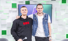 15min studijoje &ndash; Algimantas Minalga-Soliaris ir reperis Arminas Bagdzevičius