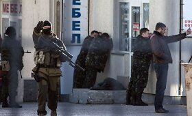 Rusijos kariai Kryme suiminėja Ukrainos karius