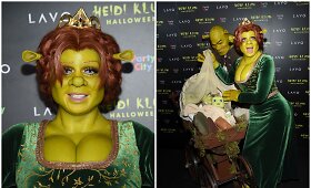 Heidi Klum 2018 metų Helovino kostiumas