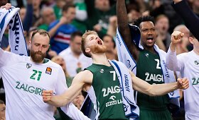 &bdquo;Žalgirio&ldquo; atsarginių suolelis &ndash; emocijų bomba