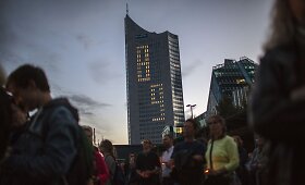 Leipcige paminėtas taikus 1989-ųjų protestas