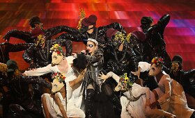 Madonnos pasirodymas &bdquo;Eurovizijoje 2019&ldquo; Tel Avive