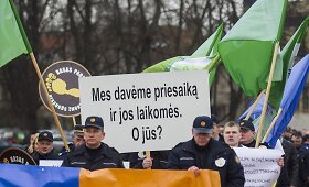 Lietuvos pataisos įstaigų pareigūnų mitingas