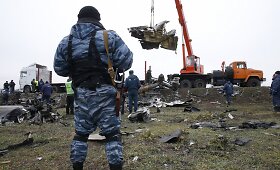 Ukrainoje pradėti Malaizijos lėktuvo nuolaužų &scaron;alinimo darbai 