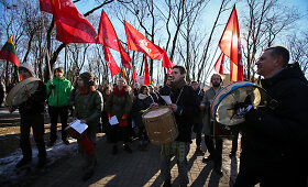 Lietuvių tautinio jaunimo sąjunga surengė eitynes