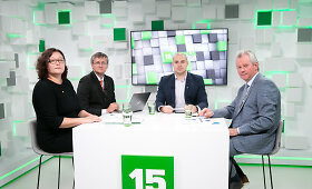 15min studijoje &ndash; diskusija apie bedarbių mokymus