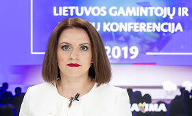 15min studijoje &ndash; &bdquo;Maxima LT&ldquo; komercijos vadovė Vilma Drulienė