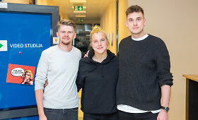 15min studijoje &mdash; Rūta Meilutytė ir filmo apie ją autoriai