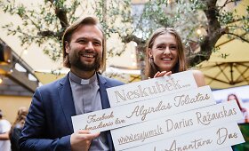 Ievos Zasimauskaitės diskusinis vakaras apie laimę &bdquo;Neskubėk&ldquo;